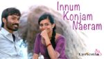 Innum Konjam Neram Lyrics A R Rahman Maryan(tamil)