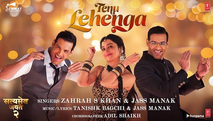 Tenu Lehenga Song Lyrics in Hindi - Satyameva Jayate 2